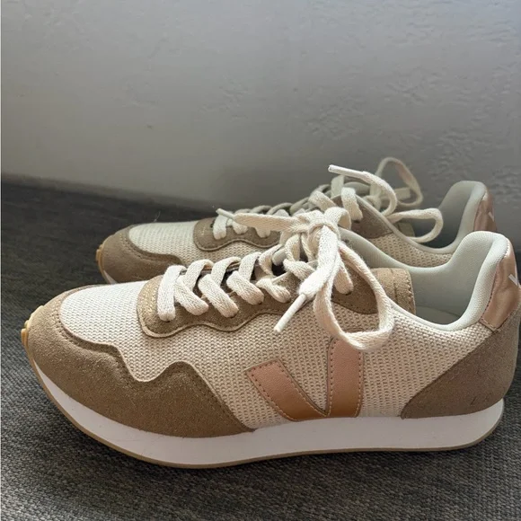 Veja SDU Rec J-Mesh Sneakers in Natural Platine - Picture 4 of 7